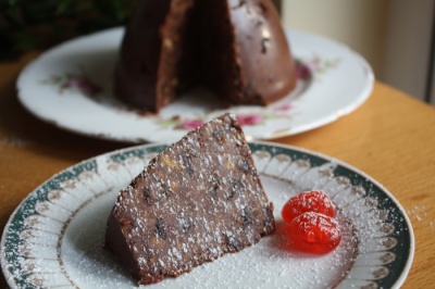 Deluxe Chocolate Biscuit Christmas Pudding